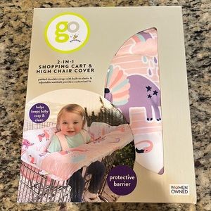 Goldbug 2-in-1 shopping chart cover